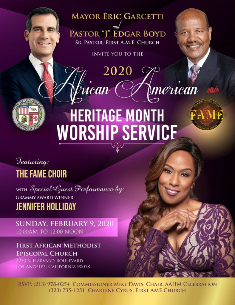 Black History Month – First AME Church